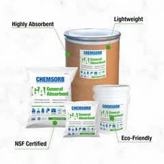 General Absorbent 8 lb Bag – Industrial Spill Cleanup, Oil & Chemical Absorber