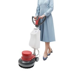 Automatic Floor Scrubber Cleaner Heavy Duty Polisher Floor Buffer Machine 1100W