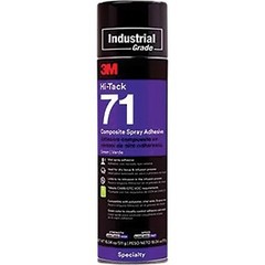 3M Hi-Tack Composite Spray Adhesive 71, Green – 3 Each MMM-14329