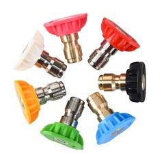 M MINGLE Pressure Washer Tips Set with Nozzle Holder, 7 Tips, 1/4…