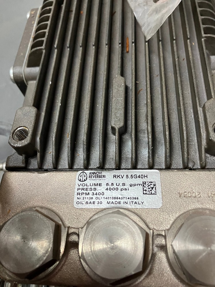 PRESSURE WASHER PUMP-AR RKV5.5G40H -5.5 GPM-4000 PSI-1″ Shaft *NEW*