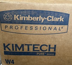 Kimberly Clark KIMTECH 33330 Pure W4 Dry Wipers 12″X12″ 100 LInt Free
