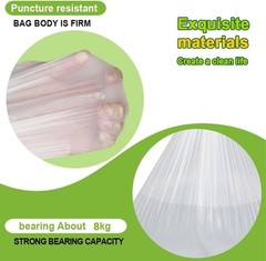 Medium Garbage Bags 8 Gallon /30 Liter Trash Bags Wastebasket Bin Liners Plas…