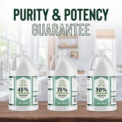 30% Concentrated Vinegar | 1 Gal | Cleaning Vinegar | Industrial Acetic Acid