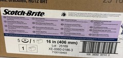 3m Scotch-Brite Purple Diamond 16” Round Floor Pad Plus 08743 – 5-Pack