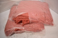 Red Cotton Knit Shop Rags 100 Pack Cleaning Towels Reusable Wipers Multipurpose
