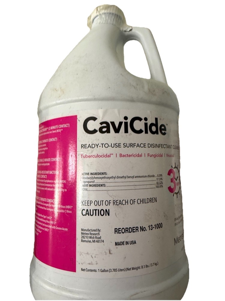 *Cavicide1 Surface Disinfectants Bottle 1 Gal. By Metrex