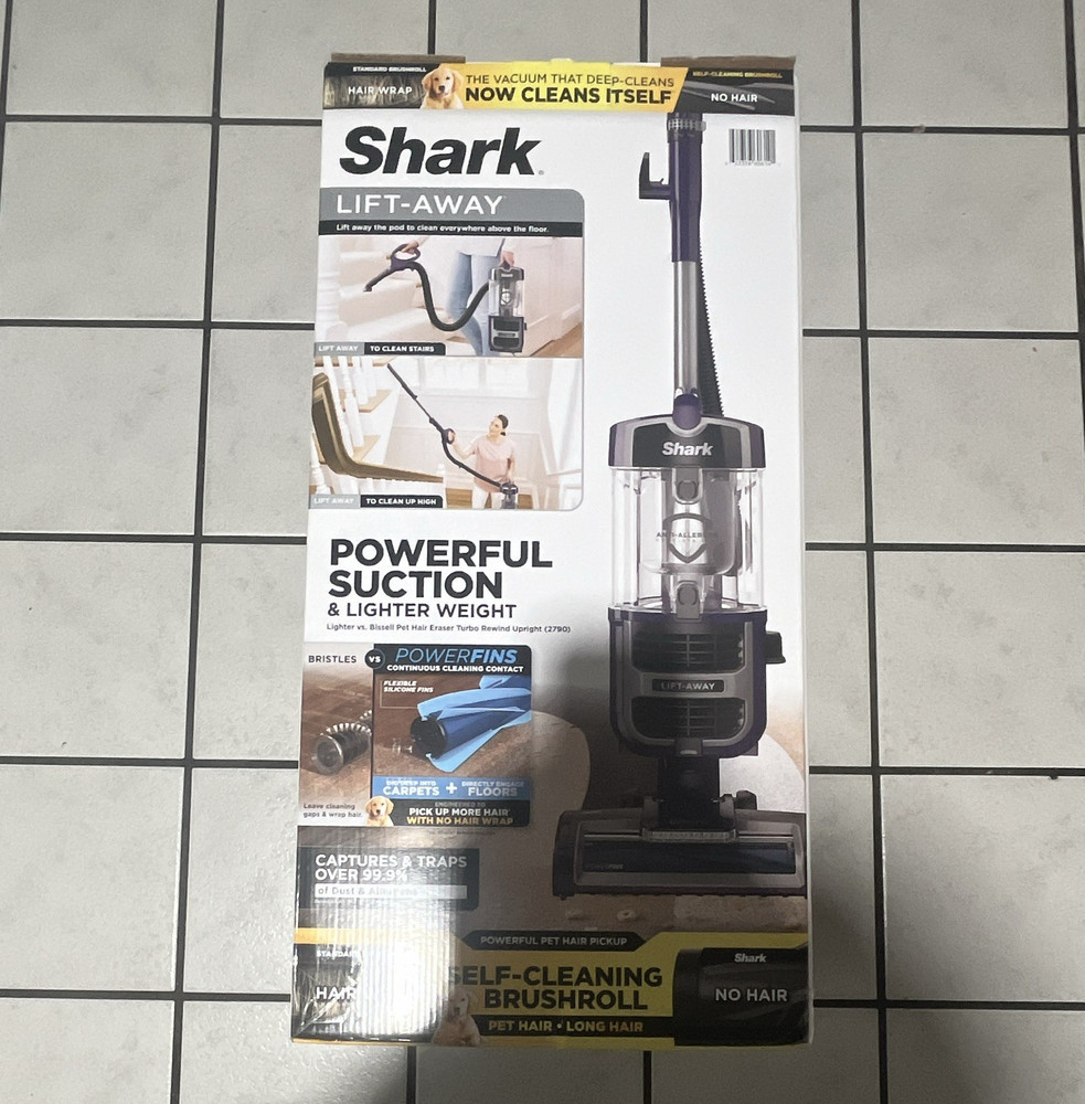 Shark ZN1A Lift-Away Upright Vacuum Self-Cleaning Brushroll HEPA Bagless