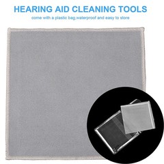 Mudder 7 Pieces Hearing Aid Amplifier Cleaning Tools, 8 Piece Set, Black