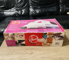 Hoover Steamer Deluxe Handmop Steam Cleaner H1005 210-250F w/ Box Accessories