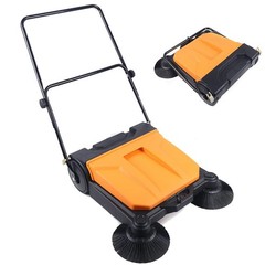 26″ FLOOR GARDEN WORKSHOP PUSH SWEEPER DOMESTIC & WET BRUSHES Cleaning Tool NEW