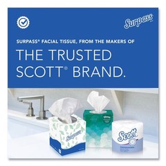 Surpass 21320 2-Ply Pop-Up Box Facial Tissue (110/Bx, 36 Bx/Ct) New