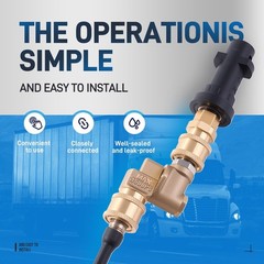40 in Radiator Cleaning Wand,5000 PSI Max Stainless Steel Slim Extension with…
