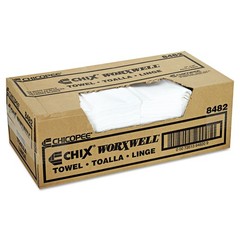 Chicopee 8482 Durawipe Shop 17″ x 17″ Z-Fold Towels – White (100/CT) New