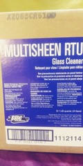 SSDC Multisheen RTU Glass Cleaner 6-1 US Quart