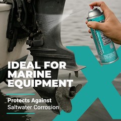 Heavy Duty Anti Rust Spray, Dripless Self-Healing Corrosion Inhibitor with Wa…