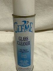 Fragrance-Free Glass Cleaner by GLEME – 20 oz. Spray for Crystal Clear Results