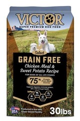 Victor Super Premium Dog Food Grain Chicken Meal Sweet Potato 33 Protein 16 Fat