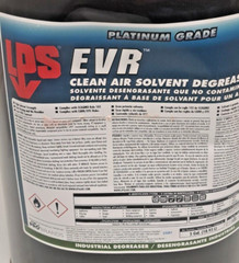 LPS EVR 05205 Degreaser Clean Air Solvent 5 Gallon Can Liquid Colorless