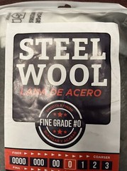 Steel Wool – #0 Fine Grade 6 Rolls 3ft/Each Steel Wool Pad Fill Fabric NEW