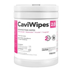 Metrex Caviwipes 12x Case 13-1100 Towelettes Large 160ct Canister Exp-2027 FRESH