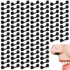 Dimeho 100 Pieces Nose Plug Filter Disposable Dust one size, Black