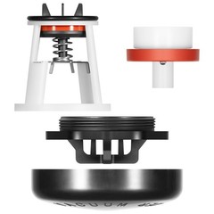 Toolixor RK12-420 Repair Kit Compatible with Zurn Wilkins 1/2″ & Small, Black