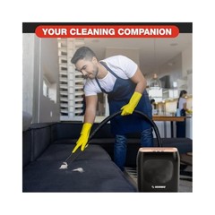 Electric Floor Sweeper, Powerful Suction, Cleans Hair & Dust Effortlessly