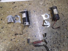 Tennant 7200 Scrubber Deck motor OEM 10389426AM 36V 1725rpm READ AD used T2