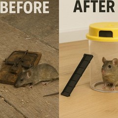 THE PERFECT PART Mouse Rat Trap Flip & Slide Bucket Catcher…