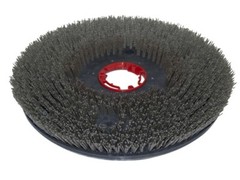 Abrasive Grain Brush Hard IPC-Gansow ES 46 Red Flange – Nylon Grit 1.6