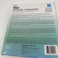 VAC Kenmore/Panasonic C5/C5055 Replacement Vacuum Bag (3-Pack)