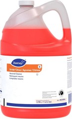 Stride Citrus Neutral Floor Cleaner, 1-Gallon Concentrate, Pack of 4