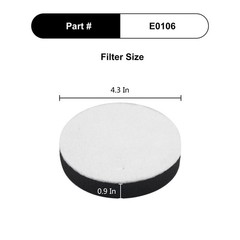 CPAI Replacement Filter for Eureka NEU10AE4 NEU10AE5 NEU110 NEU100 NEU102…