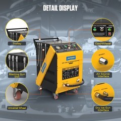 AUTOOL HTS708 Dry Ice Blasting Cleaning Machine Efficient Dry Ice Blaster Machin