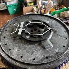 884316 16 Inch 060 Grit Rotary Brush With 4108 Plate Free Shipping