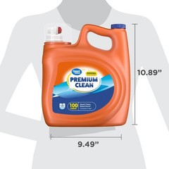 Great Value Premium Clean Original Laundry Detergent 132 fl oz, 100 loads