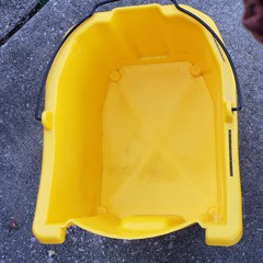 Harper By CleanCo Commercial Mop Bucket 35 Quart W Side-Press Wringer Heavy Duty