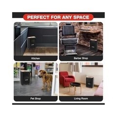 Electric Floor Sweeper, Powerful Suction, Cleans Hair & Dust Effortlessly