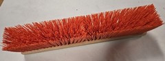 Carlisle 36761824 18″ Heavy Sweep Brush Orange Polypropylene Bristles