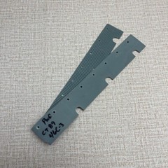 PWF FRONT SQUEEGEE BLADE CT89 GRAY W/HOLES FOR CT100/200