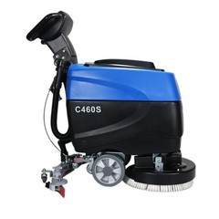 C460s walk behind floor scrubber machine- Battery Powered