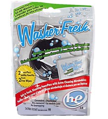 WasherFresh Washing Machine Cleaner, Cleans Front 1 Count (Pack of 4), White