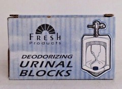 NEW Fresh Products Deodorizing Urinal Blocks 12-PACK | Cherry 4PB-F-012I144M-20