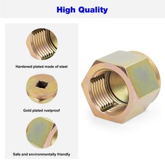 05265 Faucet Thread Cleaner Tool for Household Outdoor 1/4 inch, Alloy