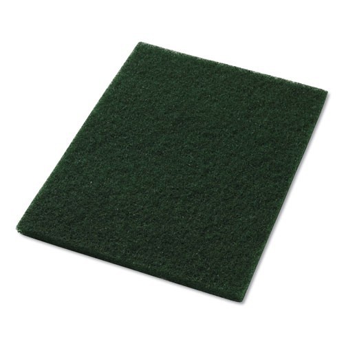 Americo 40031420 Scrubbing Pads, 14 x 20, Green, 10/Carton