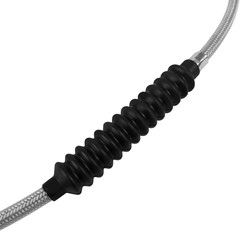 Worldmotop 63″ 67“ 71″ 75” 79″ Stainless Steel Clutch Cable Wire Kit Compatible