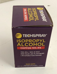 TechSpray 1608-50PK Isopropyl Alcohol 70% (IPA) Wipes Individually Wrapped 50ct