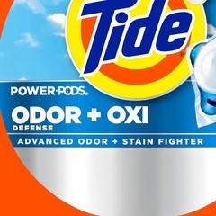 Tide Ultra OXI Power PODS with Odor Eliminators Laundry 18 Count (Pack of 1)