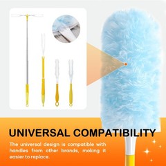SetSail 25 Count Duster Refills Compatible with Swiffer Dusters for Blue